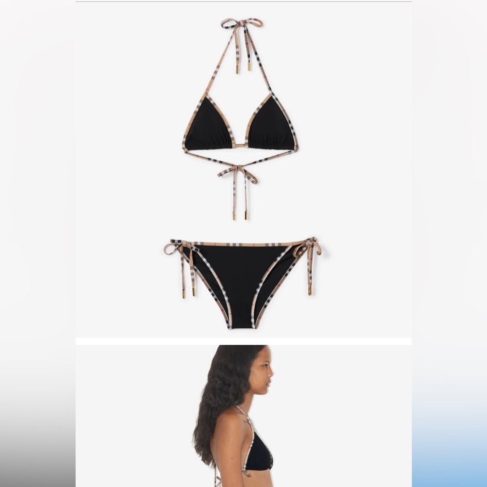 Burberry Brit Bikini:EUC and HTF